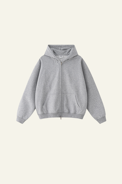 Men's Streetwear Full Zipper Hooded Jacket