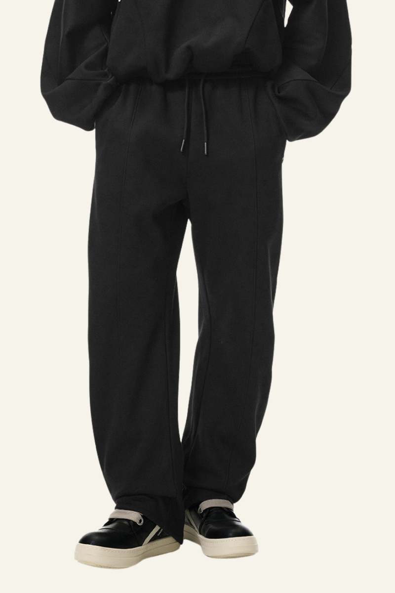 Men's Functional Deconstructed  Curved-Leg Pants.