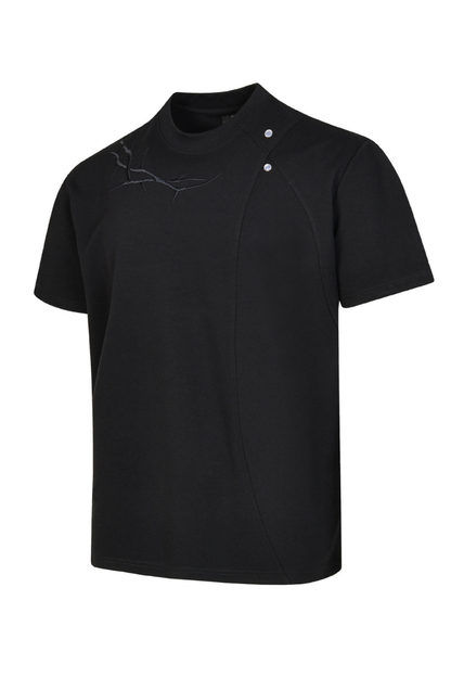 Men's Summer Cleanfit Lightning Emb Heavy Set-in Tee