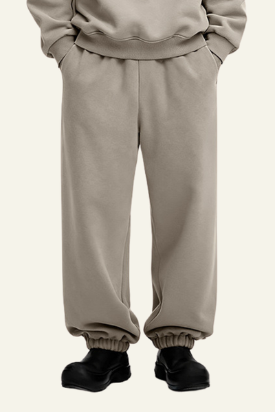 Men's Cotton Streetwear Drawstring Cuffed Sweatpants