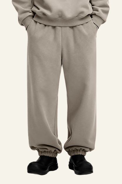 Men's Cotton Streetwear Drawstring Cuffed Sweatpants
