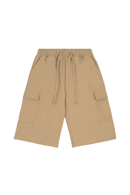 Men's Summer Street Multi-Pocket Cargo Loose 7/8 Shorts
