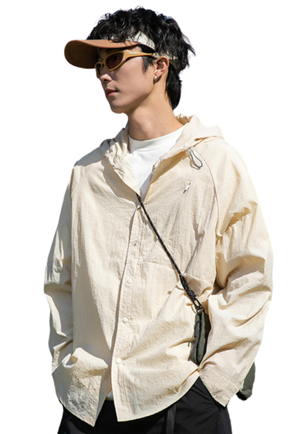 Men's Summer Outdoor UPF50 Loose Sun Shirt