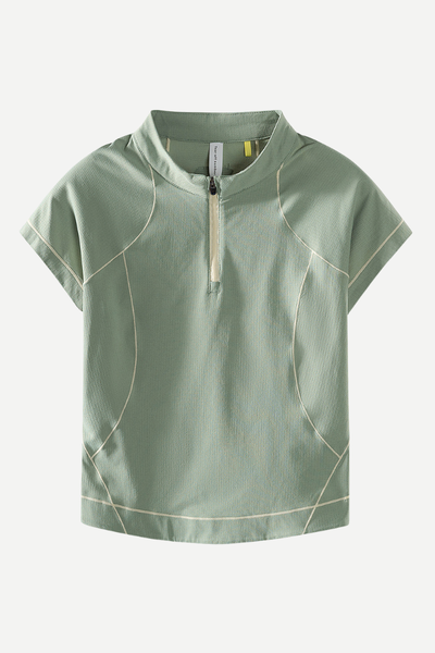 Women's Outdoor Slim Crop Quick Dry LS Tee