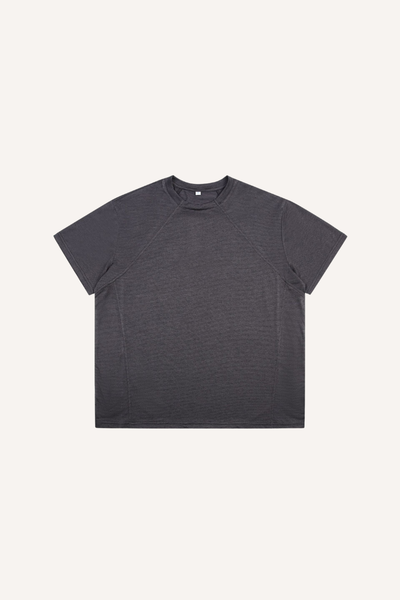 Unisex Summer COOLMAX LYCRA Wicking Quick Dry Mock Neck Tee