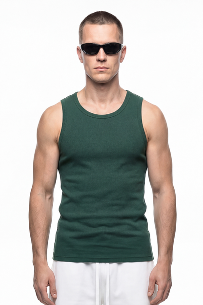 Unisex 430g Heavy Ribbed Sleeveless Tank