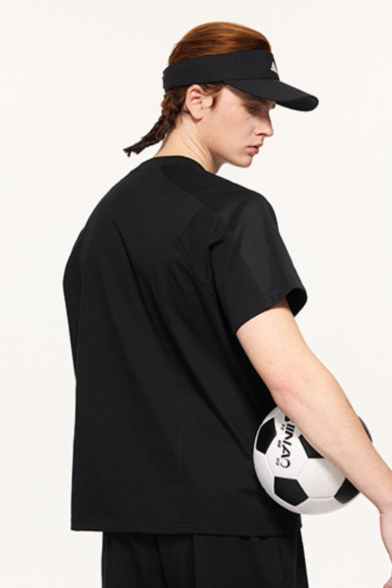 Men's Summer 240g Mesh V-Neck Breathable Tee
