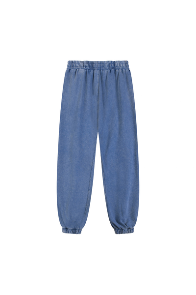 Men Fall Clothing 400G Washed Relaxed Cuff Jogger Pants