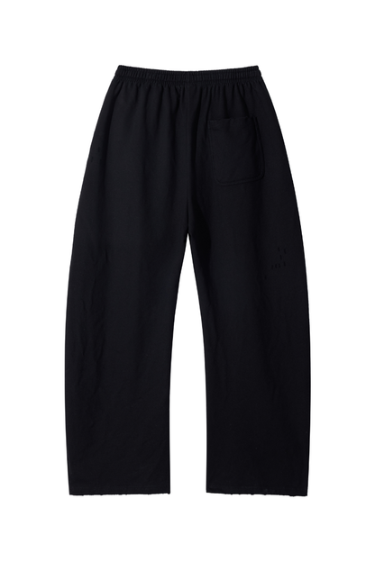 Men Fall Clothing Distressed Wide Leg Streetwear Sweatpants