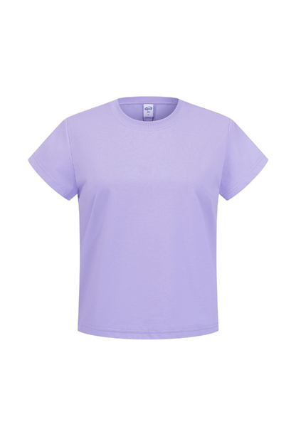 Women's Cotton Athletic Solid Minimalist T-shirt