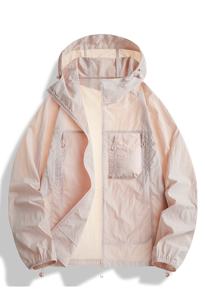 Unisex Summer UPF50 Lightweight Hooded Fishing Jacket