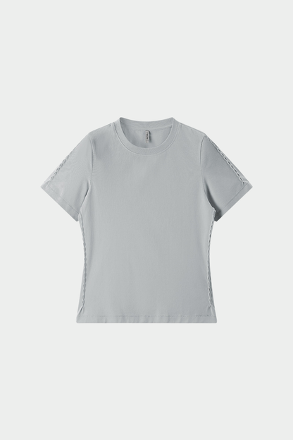 Women's Spring Summer Embroidery Quick Dry Oversized Tee