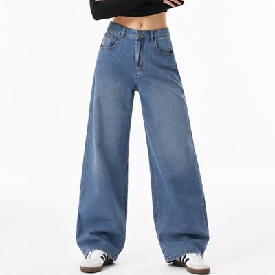 Women's High Waist Wide Leg Jeans
