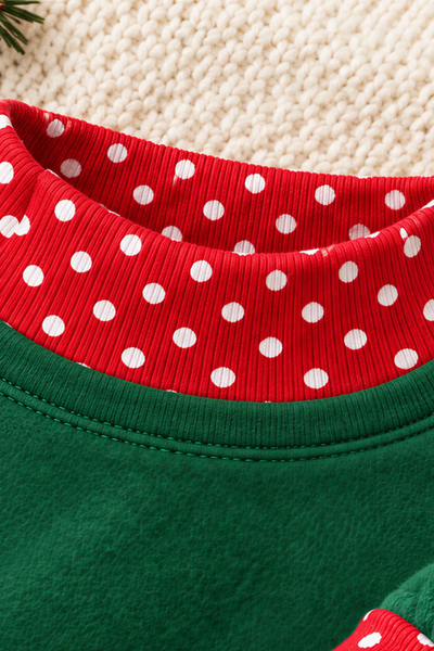 Women's Fall Christmas Oversize Letter Print Sweatshirt
