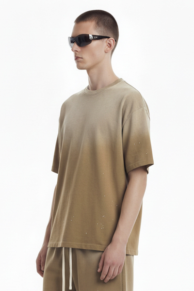 Unisex Loose Splatter Tee - Wash Vintage Air Mamba