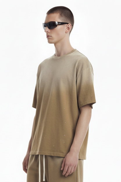 Unisex Loose Splatter Tee - Wash Vintage Air Mamba
