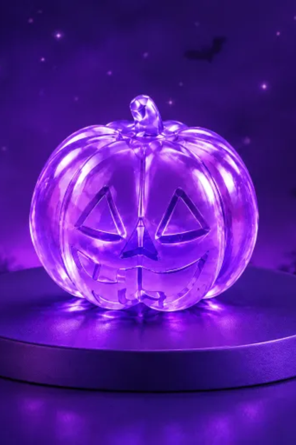 Unisex Fall Halloween Stretchy TPR Gel Pumpkin Squishy Toy
