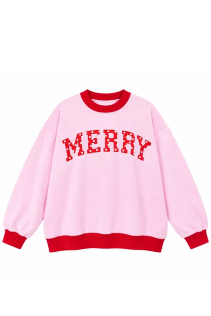 Women Fall Clothing Oversized Color Block Sweatshirt