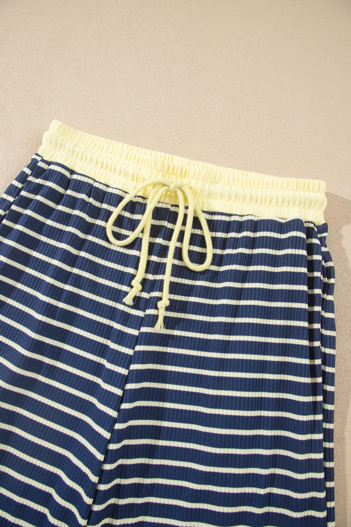 Women's Fall Striped Colorblock Loose 2 Piece Set