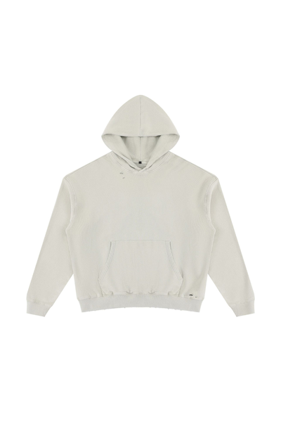 Women Fall Clothing Snow Washed Cropped Heavyweight Hoodie