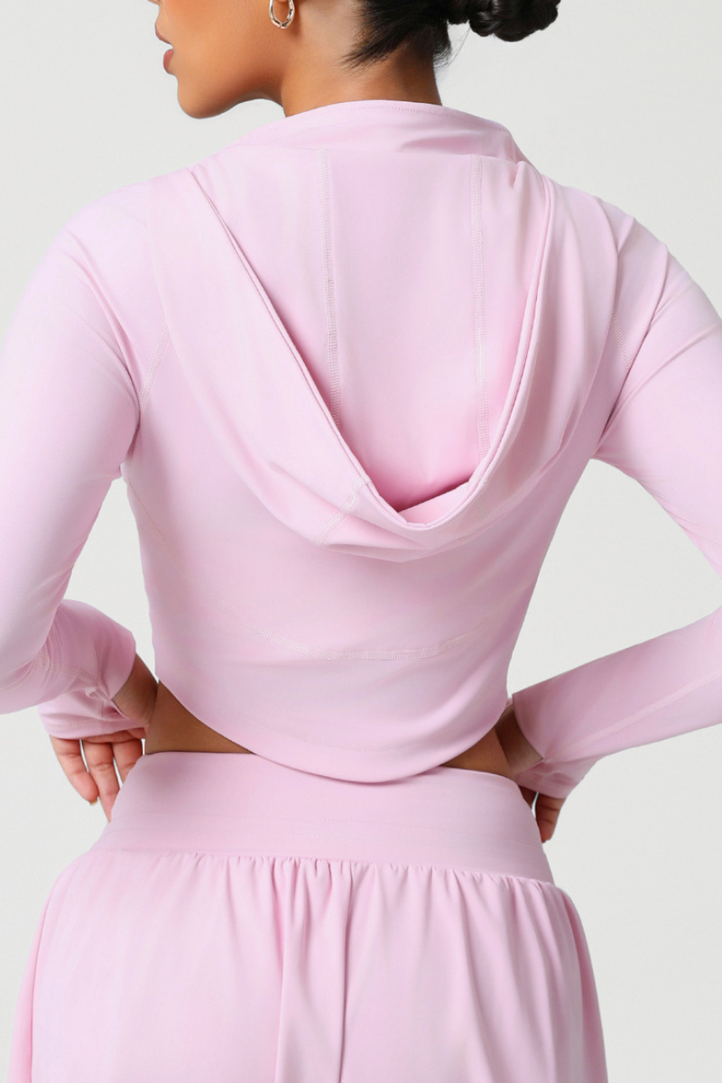 Women's Running Mock Neck Slim Long Sleeve Yoga Top
