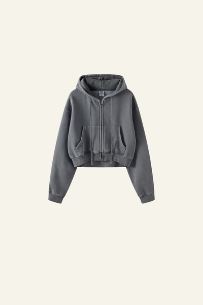 Women's Lightweight Full Zipper Hooded Jacket