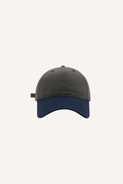 Unisex Colorblock Washed Soft Dad Cap - Street