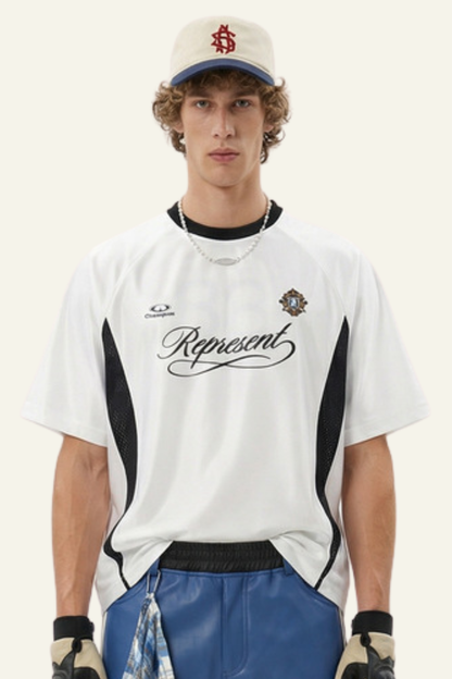 Men's Sportswear Drop Shoulder Color Block T-shirt