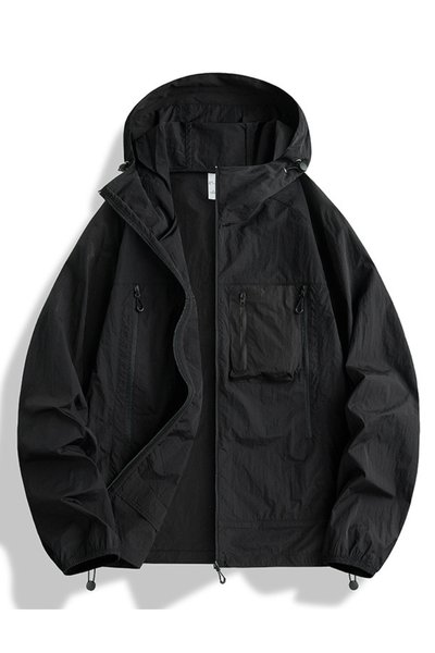 Unisex Summer UPF50 Lightweight Hooded Fishing Jacket