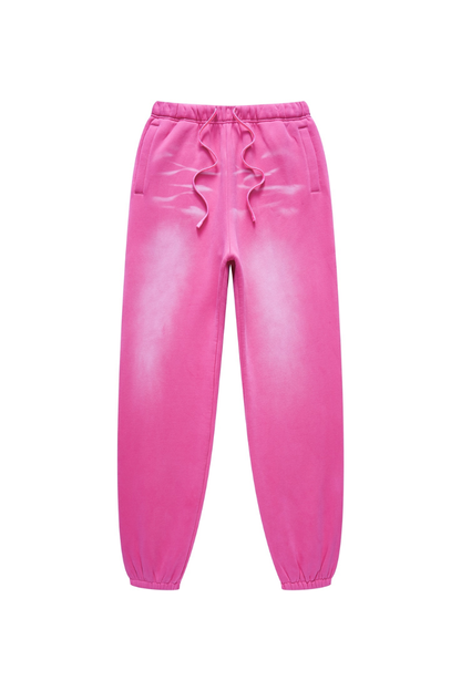 Women's Fall Tiger-Print Fleece Vintage Jogger Sweatpants