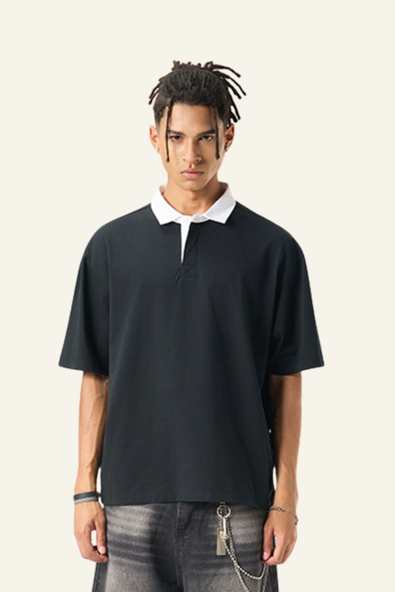 Men's Polo Collar Athletic T-Shirt