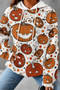 Off White Hand Drawn Pumpkin