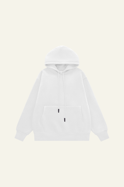 Men's Streetwear Fleece-lined Front Pocket Hoodie
