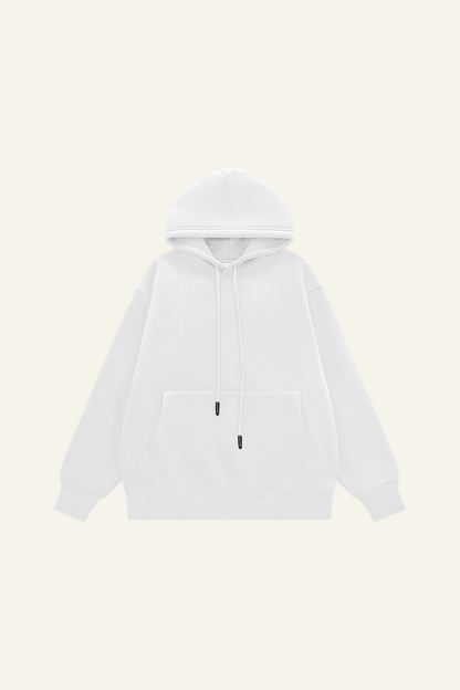 Men's Streetwear Fleece-lined Front Pocket Hoodie