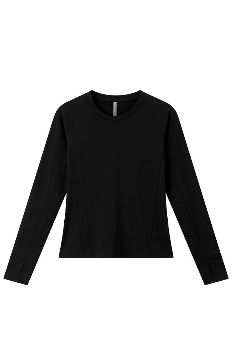 Women's Summer Wool Long Sleeve Outdoor Anti-Odor Tee
