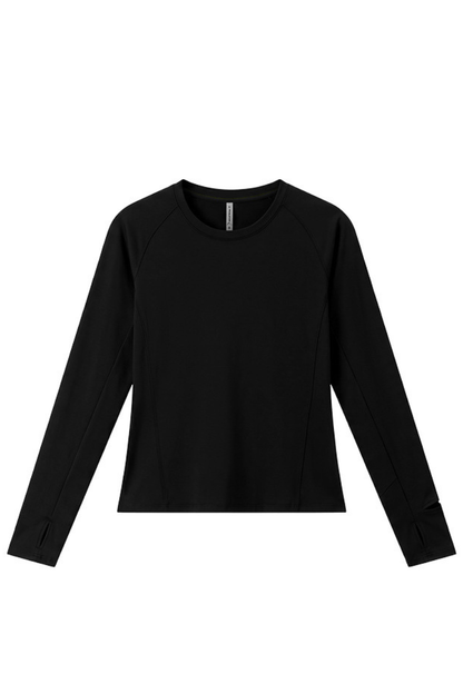 Women's Summer Wool Long Sleeve Outdoor Anti-Odor Tee