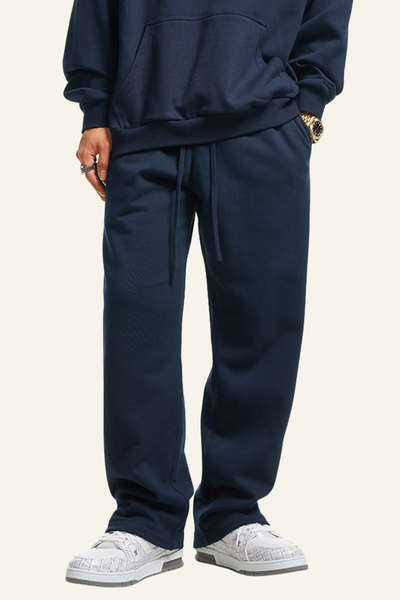 Men's Relaxed Athletic Wear Straight-Leg Pants.