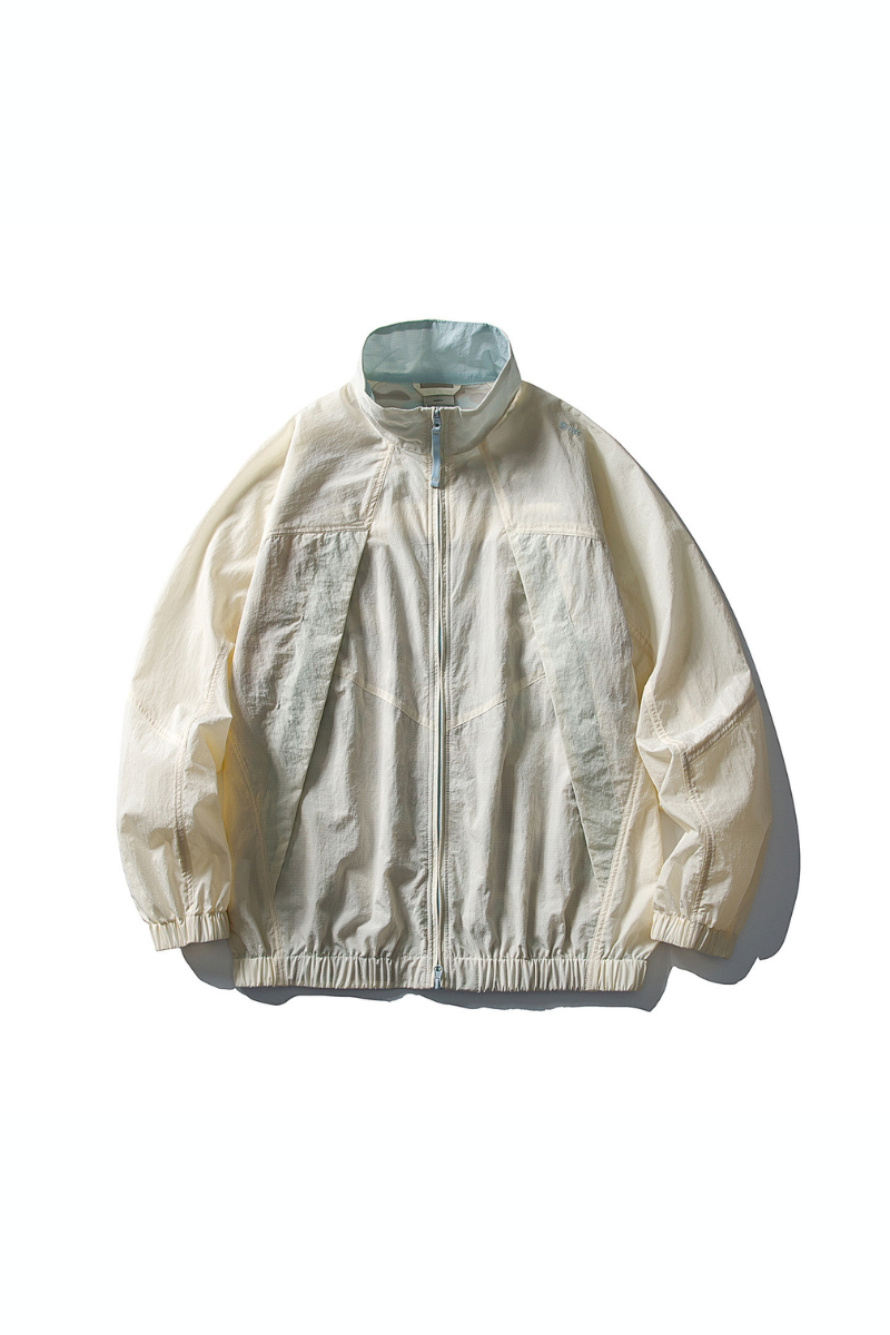 Unisex Outdoor Colorblock Quick Dry UPF Light Jacket