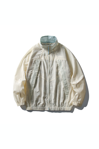 Unisex Outdoor Colorblock Quick Dry UPF Light Jacket