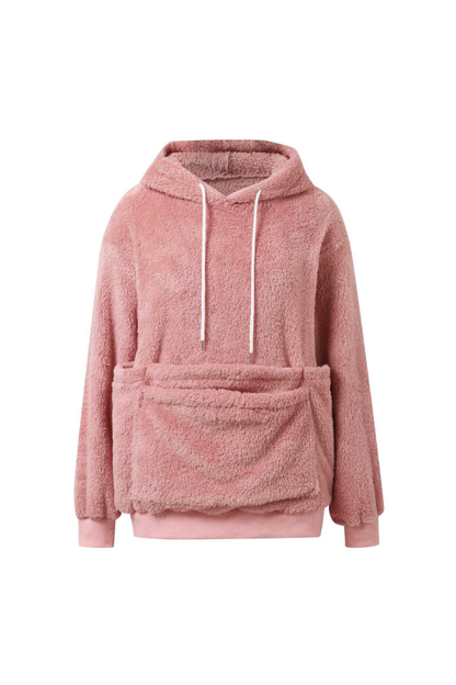 Women Fall Clothing Warm Double-Sided Fleece Pet Hoodie