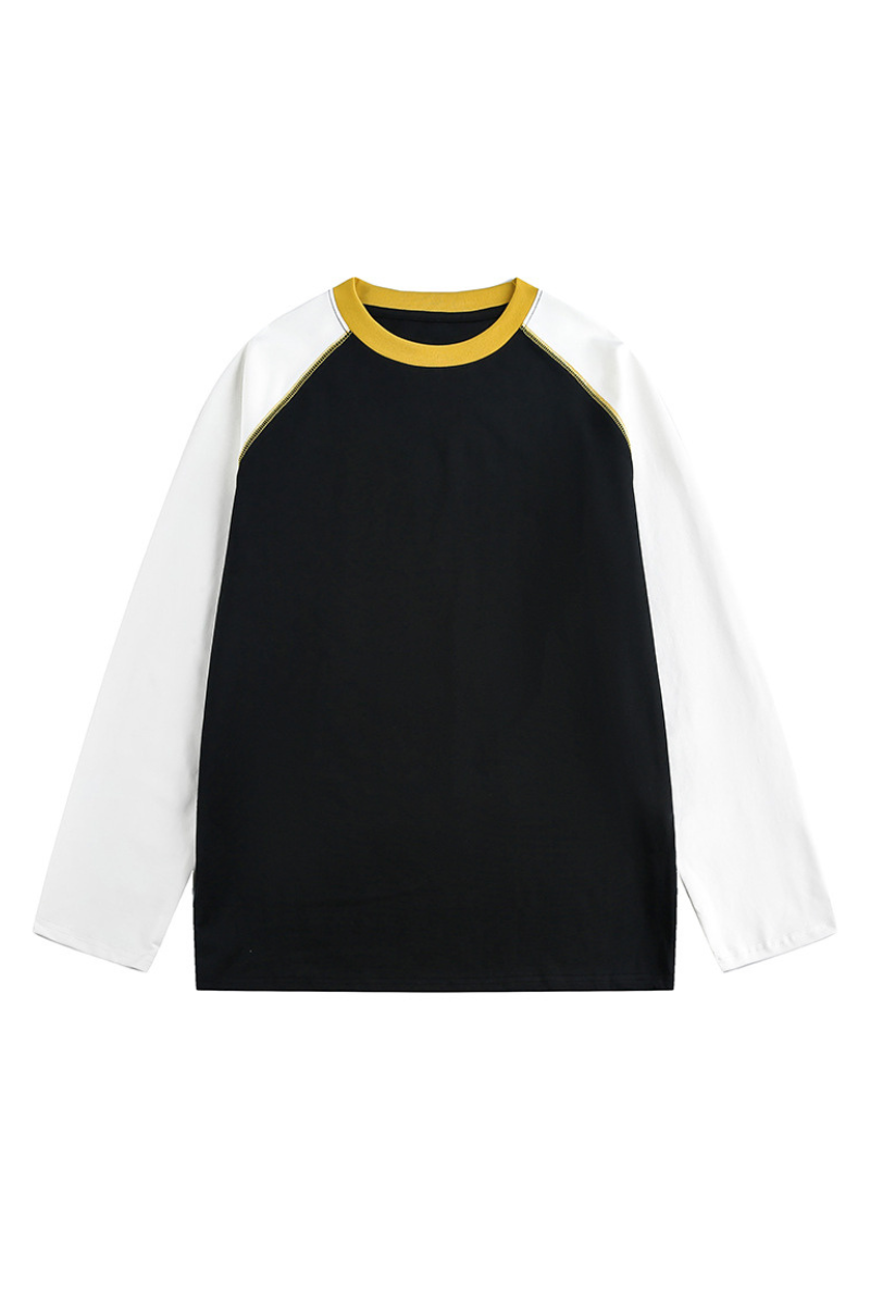 Men's Spring Sorona Colorblock Raglan Long Sleeve Tee
