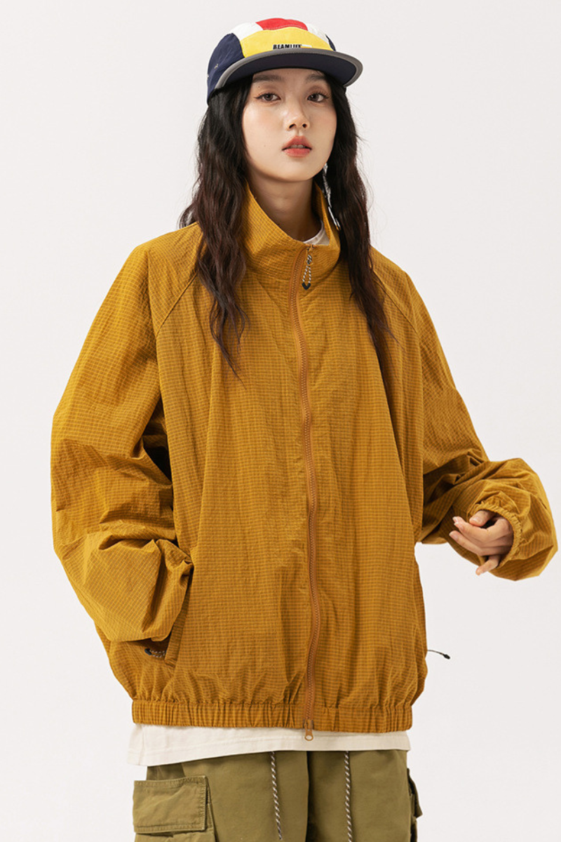 Unisex American Retro Loose UV Sun Jacket