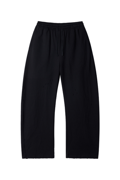 Men Fall Clothing Distressed Wide Leg Streetwear Sweatpants