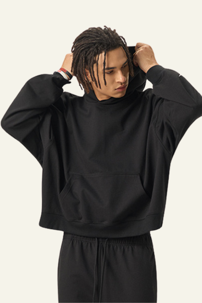 Men's Stretwear Relaxed Fleece-Lined  Hoodie
