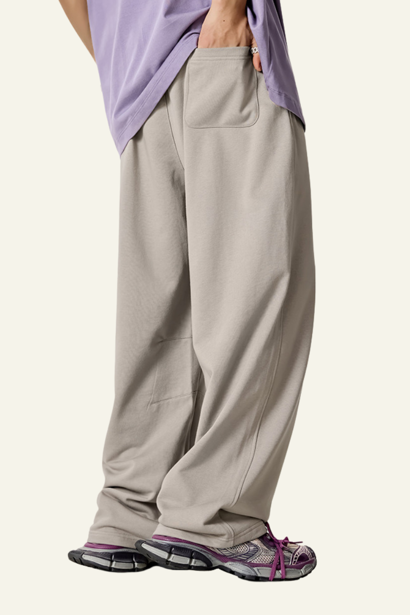 Men's Solid Color Casual Pants