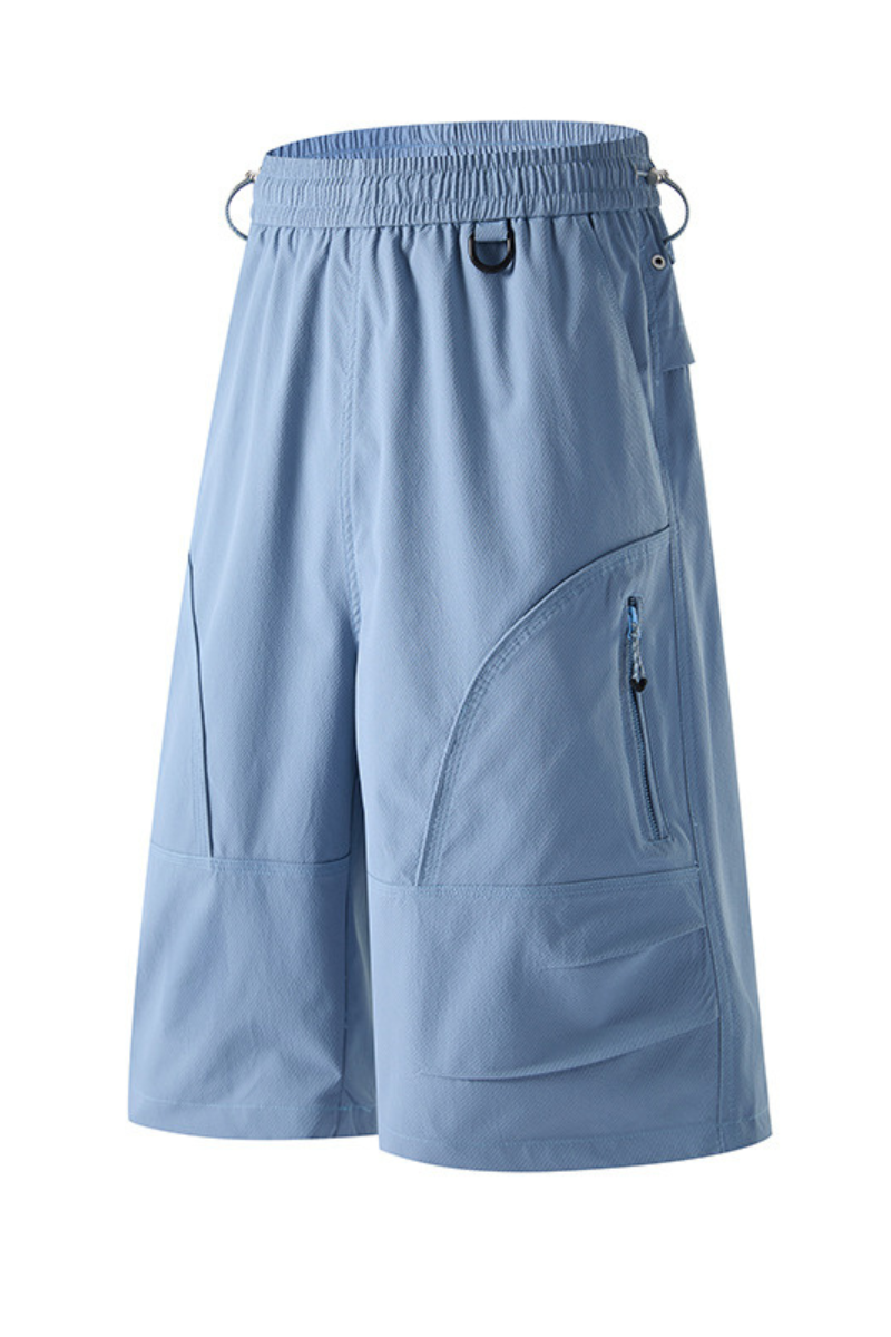 Men's Summer Hiking QuickDry Durable Cargo 7/8 Shorts