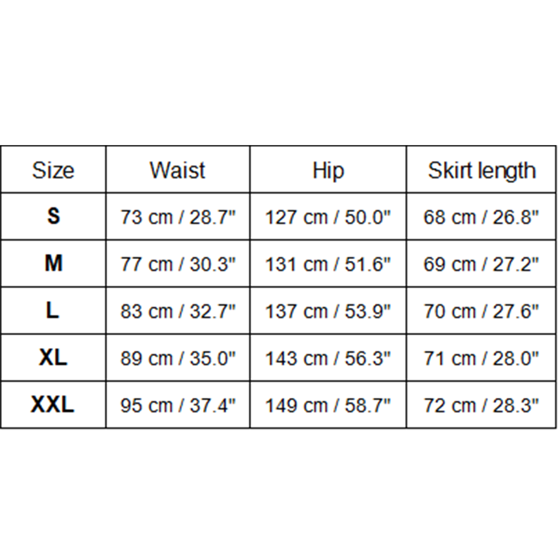 Women's High Waist Button Front Denim Skirt