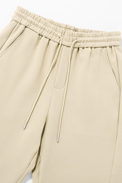 Men's Streetwear Drawstring Straight-Leg Pants
