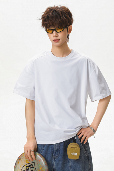 Men's Summer Cooling Lightweight Boxy Set-in Tee