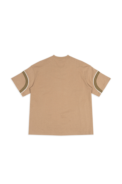 Unisex Summer Racing Color Block Oversized V-Neck T-Shirt